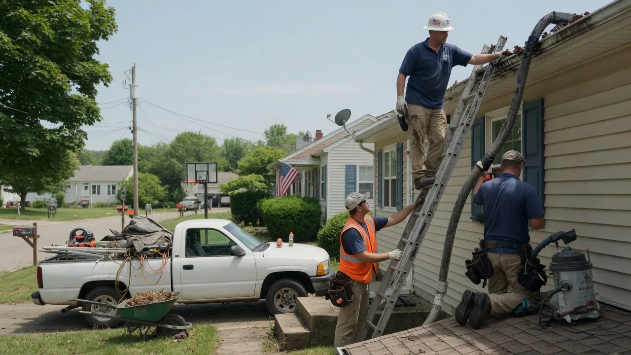 Gutter Installation in Wingett Run, OH near me